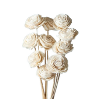 Sola Wood Flower diffuseur de roseau Parfum d'ambiance Fait à la main Sola Flower Echo Friendly Sola Flower Natural to aérer Freshen Reed