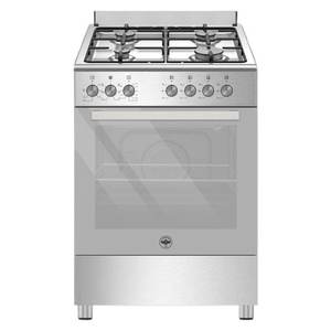 Cocina de Gas de Acero Inoxidable La Germania de 4 Zonas con Horno Eléctrico SE664EX 24 Clase A Dimensiones 59.8 X 61 X 89.3 cm - Product Image 1