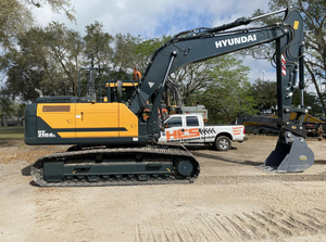 Offre d'enchères très demandée pour une pelle sur chenilles HX210AL 2023 avec hydraulique à haut débit, godet et pince hydraulique - Product Image 5