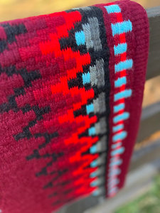 Manta de Lana Hecha a Mano para Silla de Montar de Caballo de Exhibición Estilo Western con Diseño de Nueva Zelanda, Almohadilla Superior para Silla de Montar de Lana, Varios Tamaños - Product Image 6