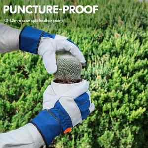 Vente en gros de gants de gréeur en cuir de vachette Design personnalisé et durable pour la construction à usage intensif et la sécurité industrielle - Product Image 5