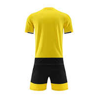 Su propio diseño de uniformes de fútbol personalizados uniformes de fútbol totalmente sublimados hechos en Pakistán
