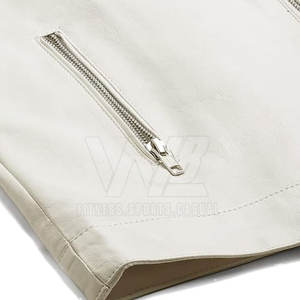 Vestes en cuir de mode de la rue commerçante, veste en cuir pour homme de haute qualité au meilleur prix, veste en cuir à manches longues - Product Image 4