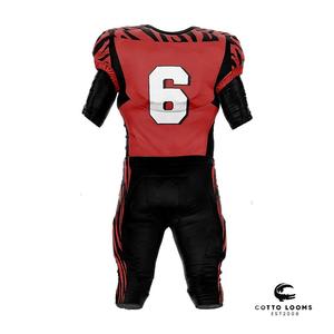 Camiseta y uniforme de fútbol americano OEM de primera calidad, fábrica profesional, ropa de equipo personalizada elegante, proveedor duradero transpirable de EE. UU. - Product Image 2