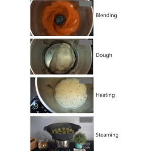 Appareil de préparation alimentaire automatique, appareils de cuisine multifonctionnels, 6 en 1, <span class=keywords><strong>soupe</strong></span>, mixeur, <span class=keywords><strong>cuiseur</strong></span>, KM01002 - Product Image 5