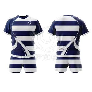 2025 nuevo precio al por mayor barato uniforme de rugby diseños personalizados poliéster hecho uniforme de rugby para la venta - Product Image 1