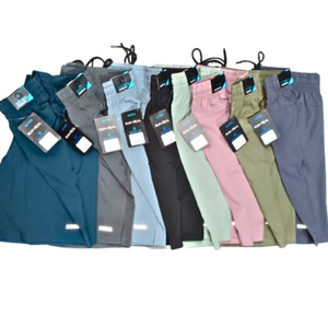 Short en maille Joggers 100% coton solide décontracté respirant écologique Fitness entraînement Gym séchage rapide taille élastique cordon de serrage - Product Image 4