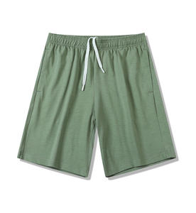 Pantalones cortos de algodón para hombre, ropa deportiva atlética, logotipo personalizado, Etiqueta Privada, envío DDP - Product Image 4