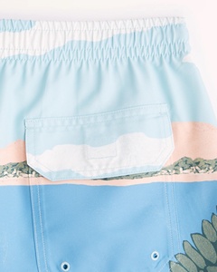 Short de plage avec logo personnalisé Short de bain vacances natation pour hommes Short de bain séchage rapide imprimé numérique hommes Maillot de bain - Product Image 3