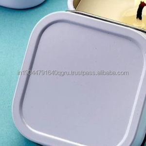 Wholesale Handmade Mini Square Tin Candle For Home Decor Christmas Decor - Product Image 3