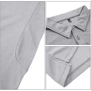 Polo para Hombre 2026, Venta Caliente, Formal, Manga Larga, Color Sólido, Diseño de Lujo, Marca, Cuello con Botones, Camisa de Golf - Product Image 4