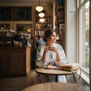 Vestido Midi de Algodón con Estampado Floral Bohemio, Estampado a Mano, Elegante, Veraniego y Cómodo para Mujer - Product Image 3