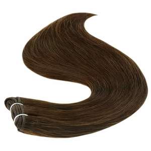 Extension de cheveux humains Paquet de cheveux indiens bruts, extension de cheveux naturels, vendeur de cheveux bruts non transformés, trame de génie des cheveux vierges indiens - Product Image 2