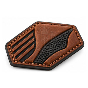 Écussons en cuir de qualité, étiquettes personnalisées avec logo, badges décoratifs à coudre pour accessoires de chapeaux et designs personnalisés - Product Image 3
