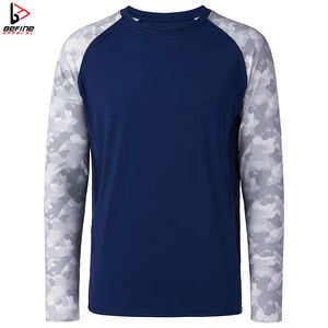 2024 Logotipo de sublimación personalizado estampado transpirable a prueba de viento poliéster manga larga protección UV camisas de pesca de talla grande pesca - Product Image 2