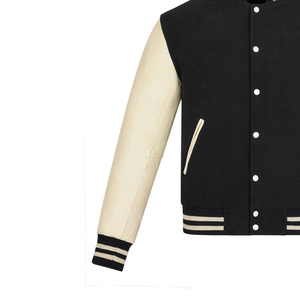 Custom Men Letterman Varsity <b>Jackets</b> Warm Winter College <b>Baseball</b> <b>Jacket</b> For Men <b>Bomber</b> Leather Sleeves Embroidered Logo - Product Image 3