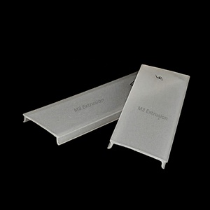 Tùy Chỉnh 50Mm PMMA PC <span class=keywords><strong>Acrylic</strong></span> Tuyến Tính Chụp Đèn Frosted Mô Hình Hồ Sơ Matte/Lăng Kính <span class=keywords><strong>LED</strong></span> Nhựa Đùn Làm Châu Á Coastal - Product Image 1
