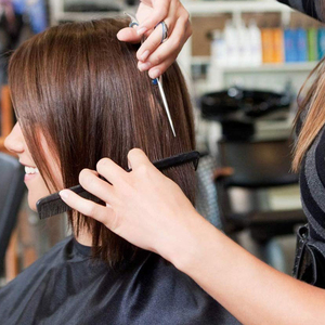 Tijeras profesionales para Barba de peluquería, tijeras de corte de pelo de peluquero de acero inoxidable, cómodas para todos - Product Image 2