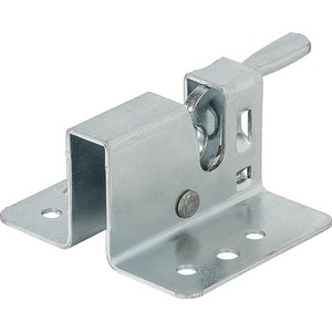 Attache rapide en acier galvanisé VORMANN, longueur 60 mm, largeur 72 mm, lot de 2 - pour accessoires de tente - Product Image 1
