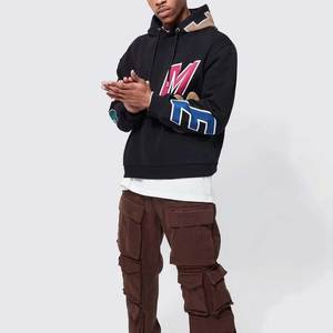 <b>Men</b> Trending Customized Printed Hoodie <b>Pullover</b> Style in Breathable and Comfortable Fabric Cotton Fleece/Polyester Fleece - Product Image 3
