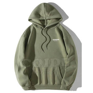 Sudaderas con capucha de ropa de calle de alta calidad de moda para hombres Sudaderas con capucha de Jersey de buena calidad para hombres Fabricante personalizado - Product Image 1