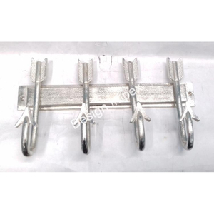 Article de quincaillerie Crochets et rails de qualité spéciale Crochets muraux multifonctionnels pour portes en fonte d'aluminium pour étagères et placards - Product Image 5