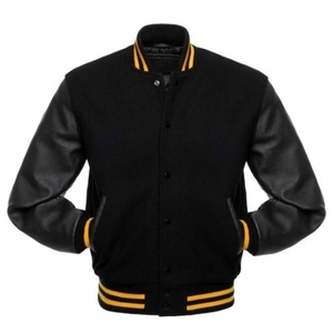 Veste de Baseball personnalisée pour adulte et jeune, veste d'université en polaire colorée - Product Image 1