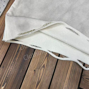 สเวตเชิ้ตสำหรับผู้ชายเสื้อสเวตเตอร์ของผู้ชายทรงหลวมโอเวอร์ไซส์สไตล์วินเทจหรูหราออกแบบได้ตามต้องการ - Product Image 5