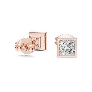 0.880 CT Princess Cut Lab Grown CVD HPHT Pendientes de diamantes Joyería fina de lujo Compradores de colección al por mayor y al por menor - Product Image 5