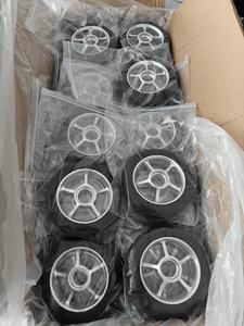 100*24mm Skis à roulettes Roues de patin à noyau en aluminium 2 # Vitesse rapide 3 # Skis à roulettes en caoutchouc Nude 100MM <span class=keywords><strong>Roue</strong></span> de <span class=keywords><strong>ski</strong></span> à roulettes - Product Image 3