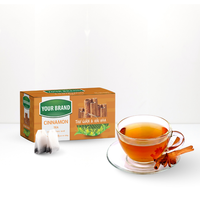 Sachets de thé de lotus biodégradables en gros d'usine, sans sucre, marque privée, sachets de thé aux herbes en forme de pyramide, emballages personnalisés imprimés