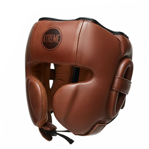 Casque de boxe portable entièrement fermé personnalisé Xtreme Boxing MG-009, microfibre épaisse, imperméable, respirant, protège-dents - Product Image 4