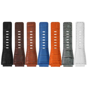 Bracelets en cuir classique de haute qualité différentes couleurs et tailles accessoires de montre Bracelets de montre en peau de vache classiques au design exquis - Product Image 2