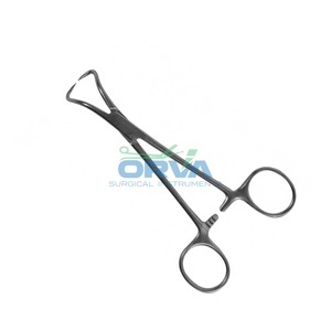 Equipo médico Backhaus Abrazadera de toalla 14cm Hecho de acero inoxidable Backhaus Abrazadera de toalla Instrumentos quirúrgicos - Product Image 1
