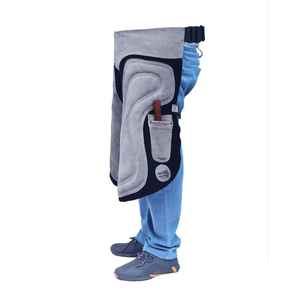 Tablier de fermeur professionnel en cuir pleine fleur pour le soin des chevaux, économique - Product Image 4