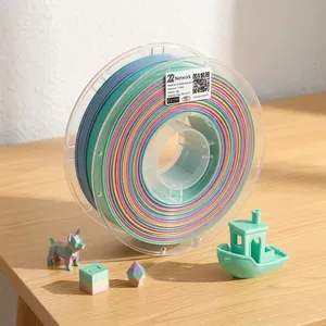 Filamento PLA Básico Arcoíris para Impresión 3D OEM/ODM, Producto Plástico de Alta Calidad de Fábrica, Opciones de 1KG/3KG/5KG/10KG, Superventas - Product Image 3