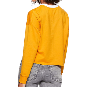 Cheap <b>Women</b> Sweatshirts Vintage Design Woven 100% Cotton <b>Warm</b> Casual <b>Tops</b> Bulk Manufacturing Direct Factory Supply for Buyers - Product Image 6