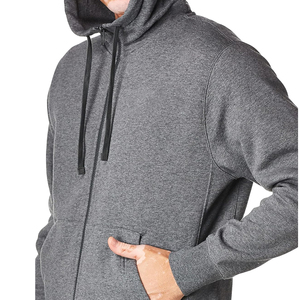 Sudadera con capucha de cara completa personalizada de fabricante, pantalones de chándal con cremallera completa y conjuntos de sudadera con cremallera para hombre - Product Image 6