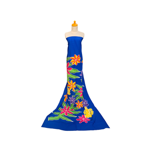 2025 meilleure qualité rayonne sarongs paréo motif floral conception d'une pièce peint à la main Java balinais artisans 3 pièces ensemble de vêtements de plage - Product Image 4