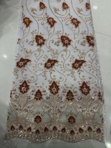 Tissu filet doux de qualité supérieure pour la couture robes de mariée vêtements de fête saris et matériel de décoration de mariage - Product Image 2