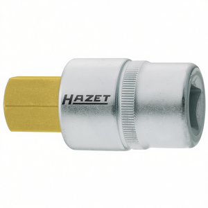 Hazet 1/2'' Screwdriver Socket Hexagonal Short <b>Square</b> with Knurling High Quality Hex <b>Keys</b> - Product Image 2