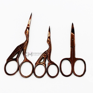 RMI <b>Mini</b> Nail Manicure Saloon Scissor Straight Stainless Steel Beauty Scissors Sharp Tip Nail Art Right-Handed Cuticle Nail - Product Image 1