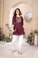 Ensemble Kurta Dhoti de créateur en rayonne pour femmes, fournisseurs en gros, meilleure qualité, vêtements ethniques indiens, styles exclusifs