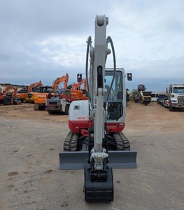 Excavatrice compacte sur chenilles Takeuchi TB240, moteur hydraulique puissant, pompe, boîte de vitesses, engrenages, haute efficacité, travaux de terrassement, travaux routiers - Product Image 2