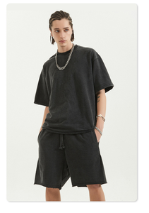 Sudadera de tela de algodón y poliéster con logotipo imprimible personalizado de nuevo estilo, camiseta de gran tamaño para hombre/mujer, camisetas unisex personalizadas - Product Image 5