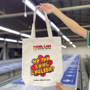 Eco-friendly Organic Cotton Canvas Tote Bag Custom Logo Screen Printed Recyclable Hand Length Handle for Promotions Exhibitions - Product Image 3