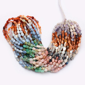Cuentas de Ópalo Multi-Color AAA+ de 6x4mm-7x5mm, Pepitas Lisas, Ópalo Natural Raro, Piedra Semipreciosa, Cuentas Sueltas para Joyería - Product Image 5