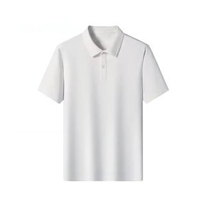 เสื้อโปโลแขนสั้นผู้ชาย, เสื้อยืดสไตล์สตรีทอินเทรนด์เสื้อโปโลลำลองธุรกิจแฟชั่นทำเอง - Product Image 2