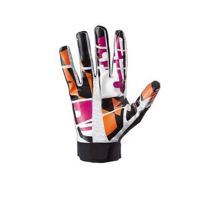 . Gants de football américain durables antidérapants respirants en spandex professionnels de qualité supérieure avec un design personnalisé et un ajustement confortable - Product Image 3