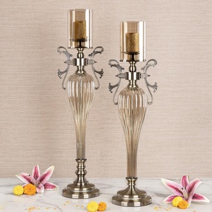 Decoración Navideña para el Hogar, Portavelas de Metal y Juego de Candelabros con Diseño Único y Lujoso para un Ambiente Cálido - Product Image 2